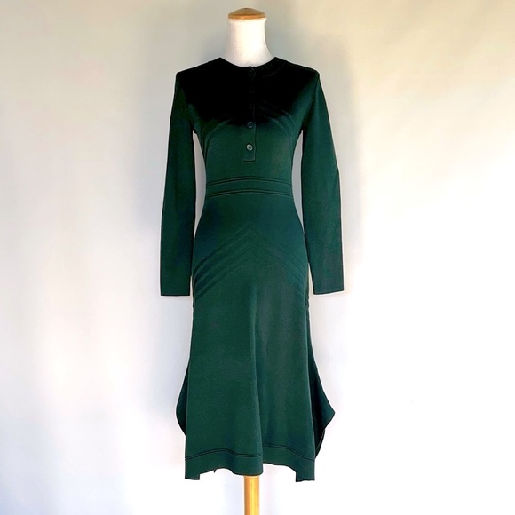 Reiss Dresses & Skirts - Reiss Knit Henley Midi Length Dress - sz M